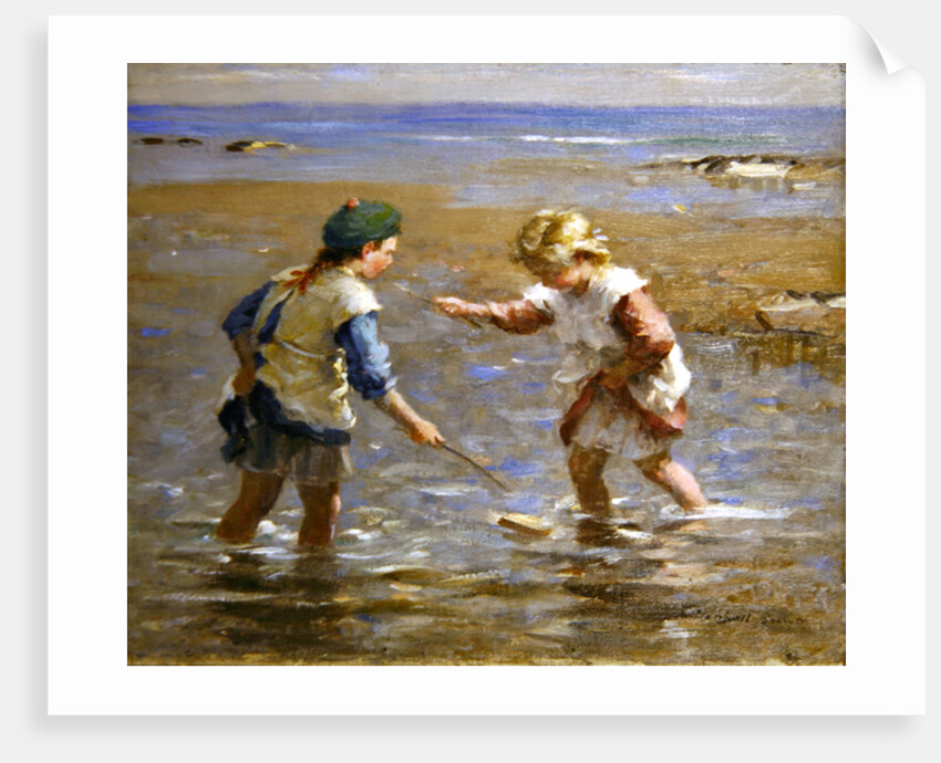 Playing in the Shallows by William Marshall Brown