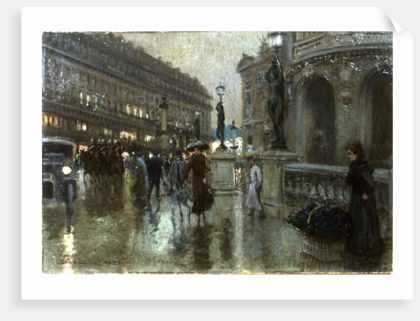 Paris at Night by Georges Stein