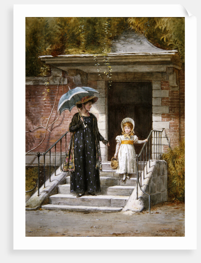Going Shopping by George Goodwin Kilburne