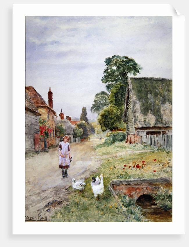 The Goose Girl by Henry John Yeend King