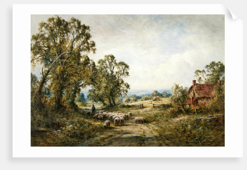 A Lane Near Pulborough by Henry John Kinnaird