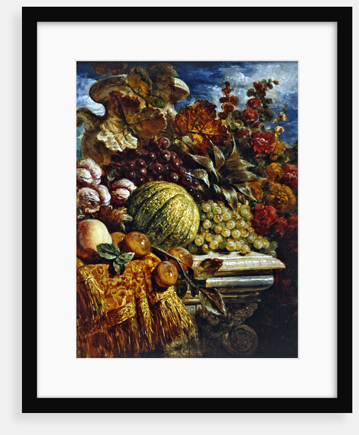 Still life with fruit by George Lance