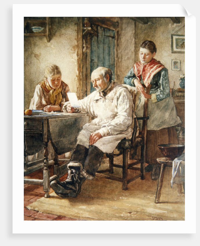 The Morning Post by Walter Langley