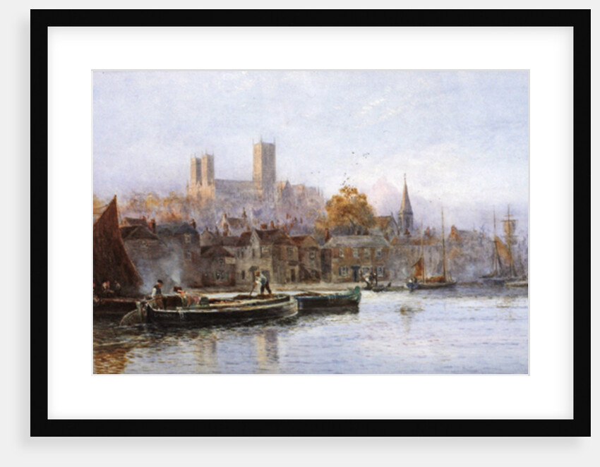 Lincoln Cathedral from the River by Walker Stuart Lloyd