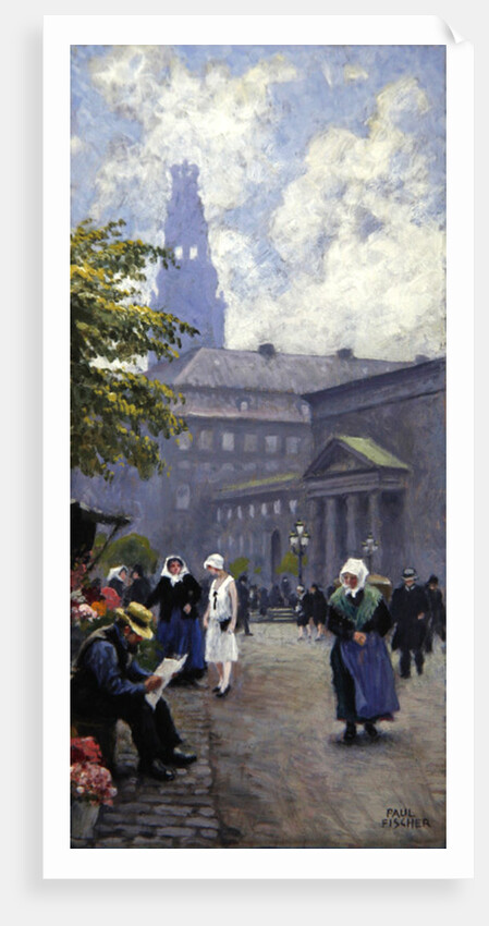 The Flower Seller by Paul Fischer