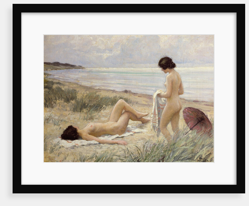 Summer on the Beach, early 20th century by Paul Fischer