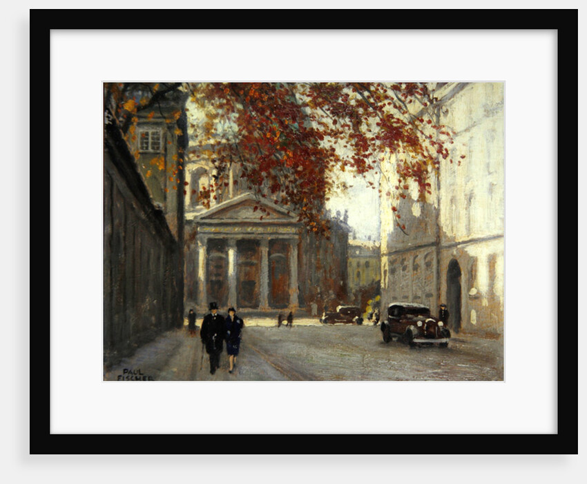 A Street in Copenhagen by Paul Fischer