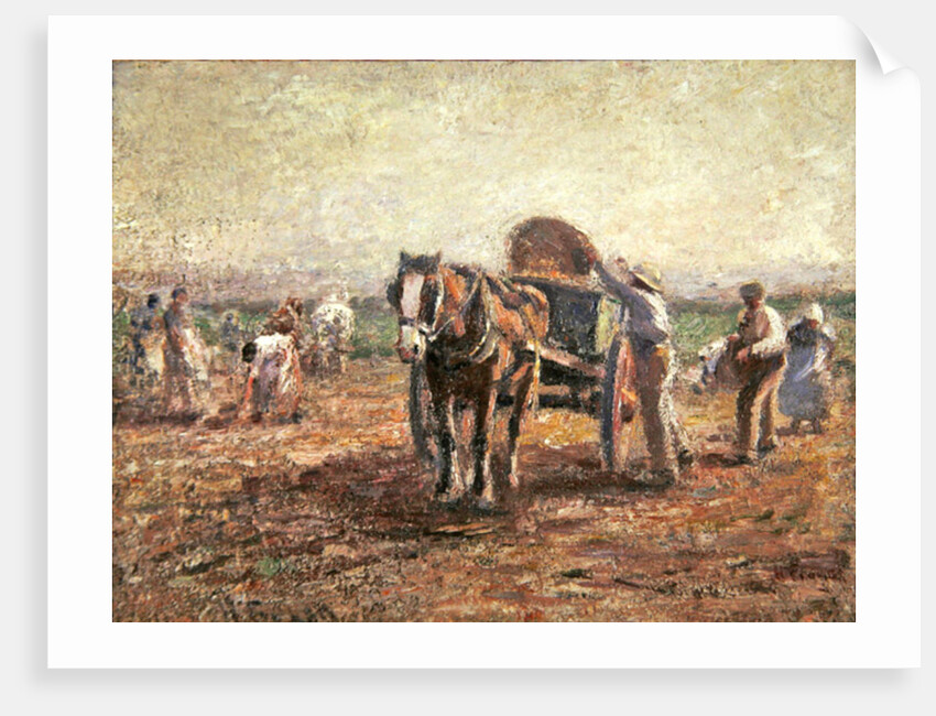 The Potato Pickers by Harry Fidler