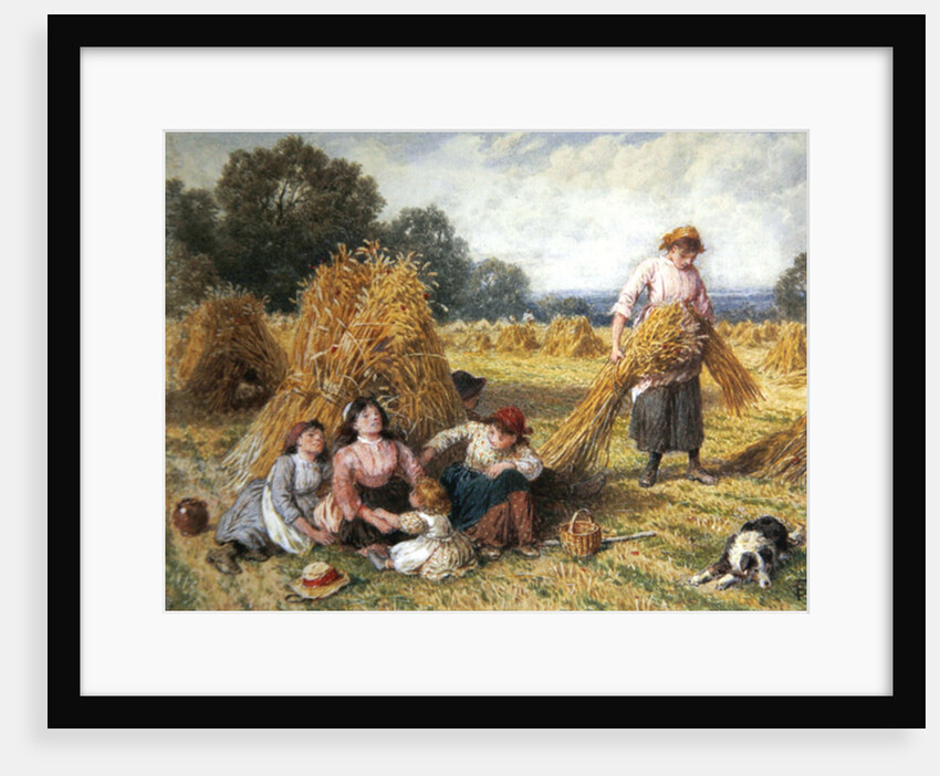 The Cornfield by Myles Birket Foster