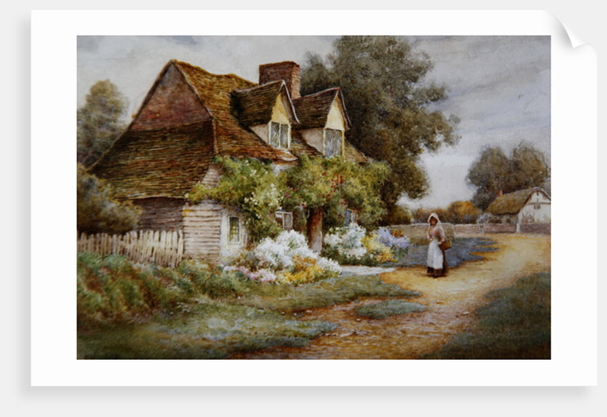 Outside the Cottage by Ethel Hughes