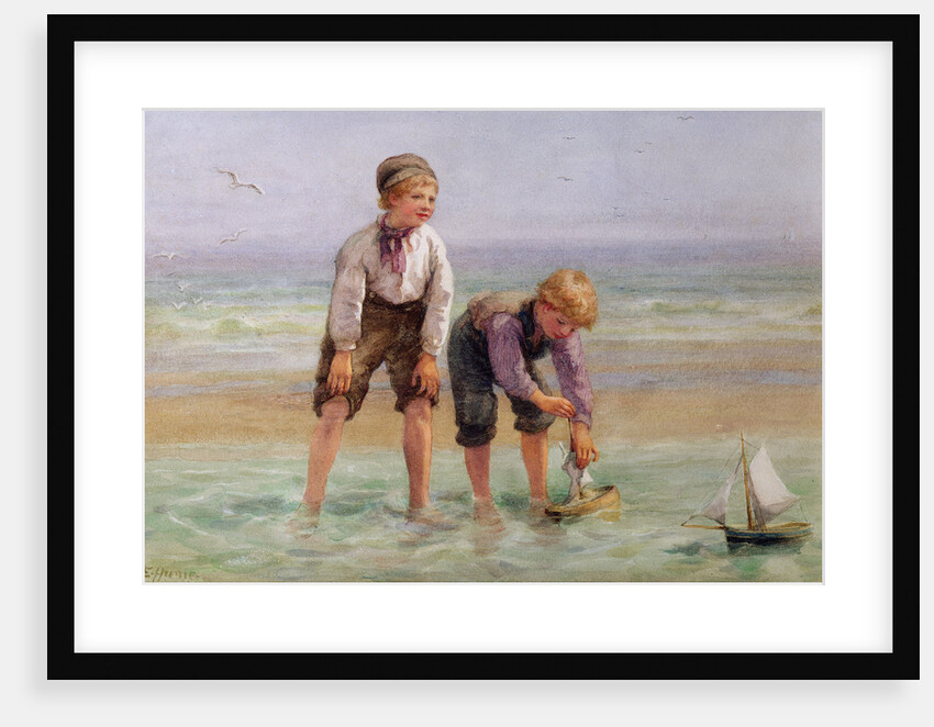 Sailing Boats by Edith Hume