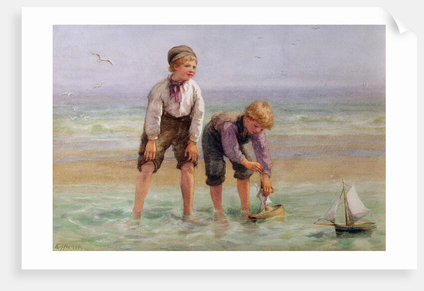 Sailing Boats by Edith Hume