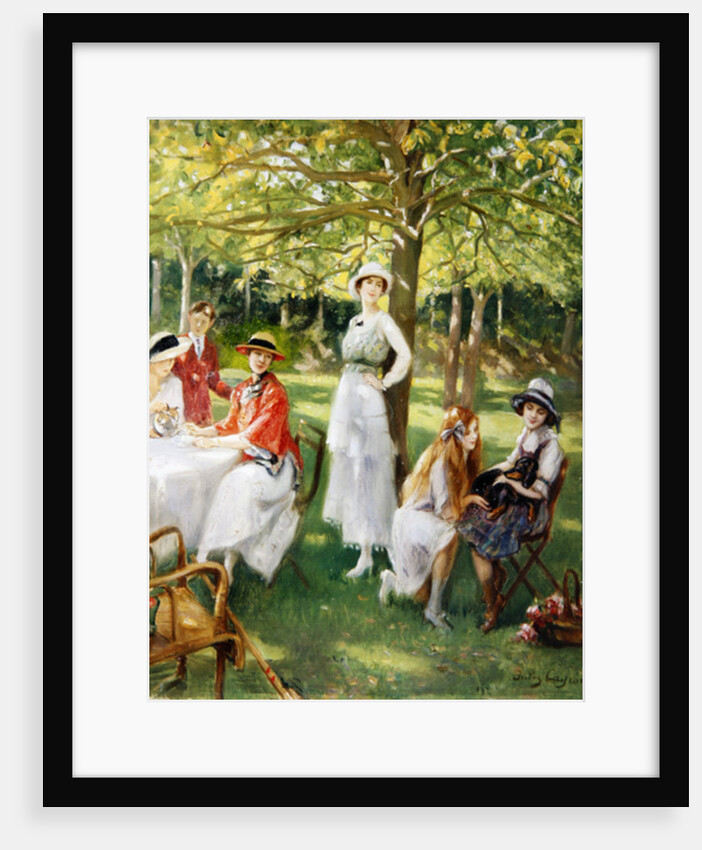 Tea in the Garden by Jules Cayron