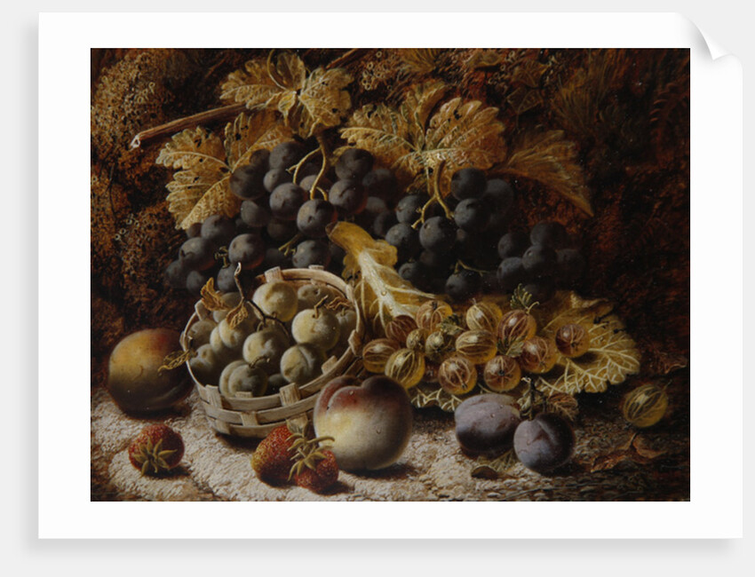 Still Life of Fruit by Oliver Clare