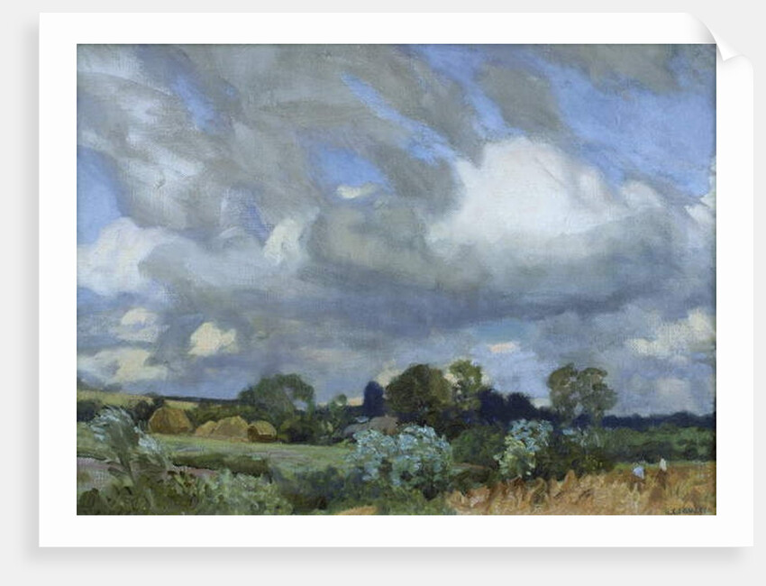 Haymaking by George Clausen