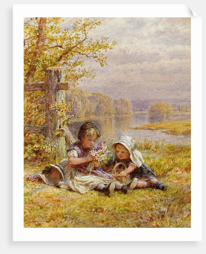 A Posy for Mother, 1867 by William Stephen Coleman