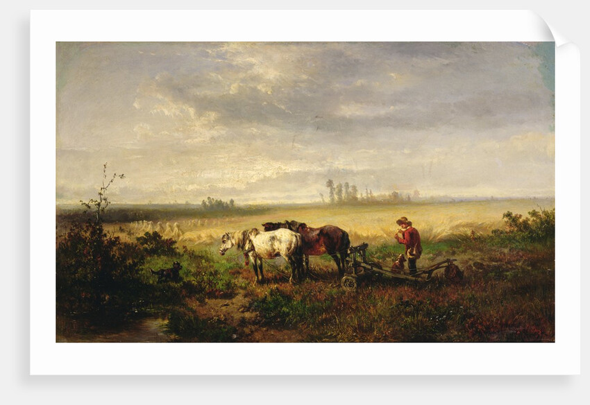 Resting by Johannes Hubertus Leonardus de Haas