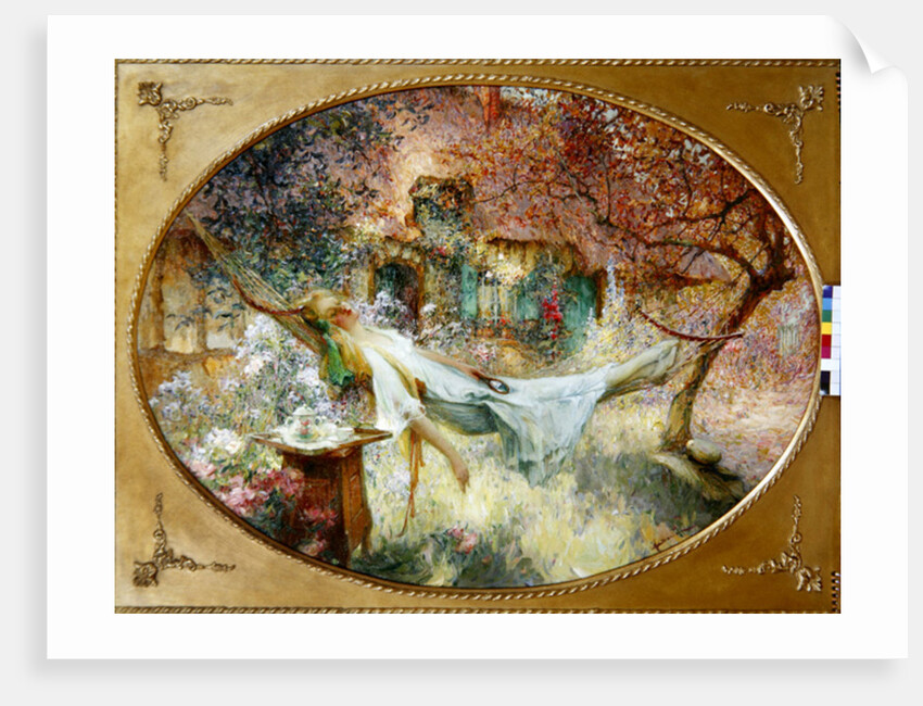 Summer in the Garden by Henri-Gaston Darien