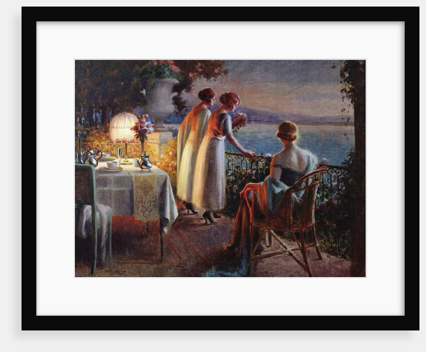 On the Balcony by Delphin Enjolras
