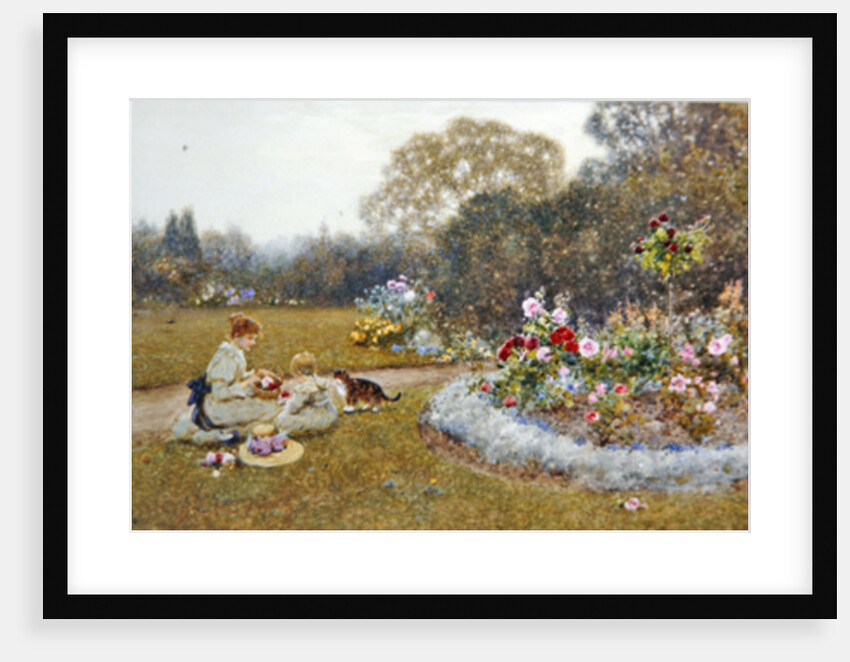 The Rose Garden, 1903 by Thomas James Lloyd