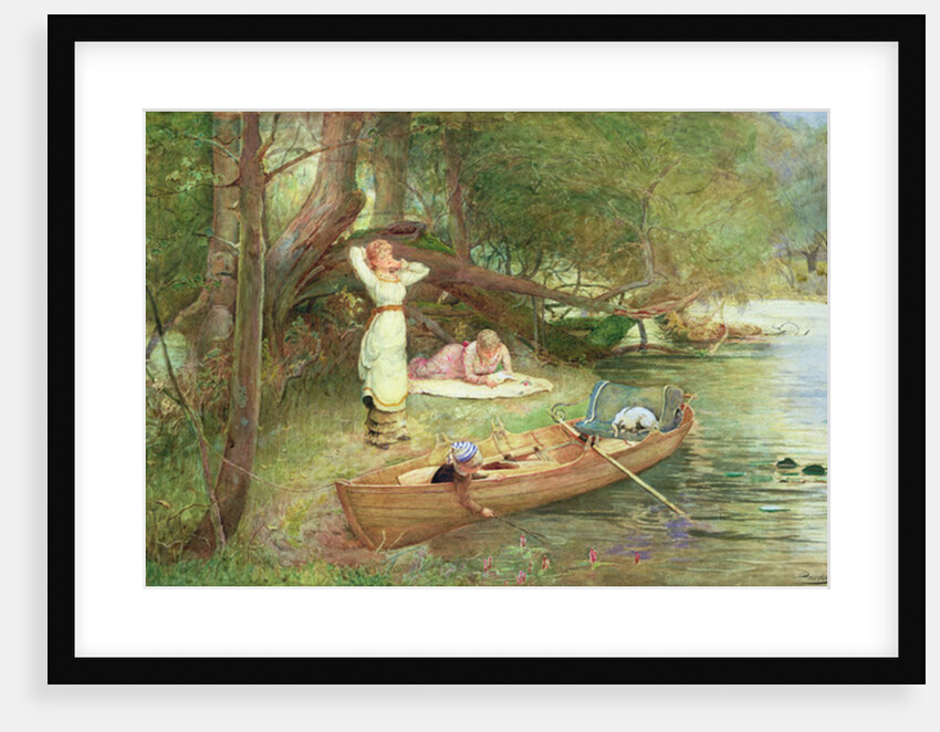 A Day on the River by John Parker