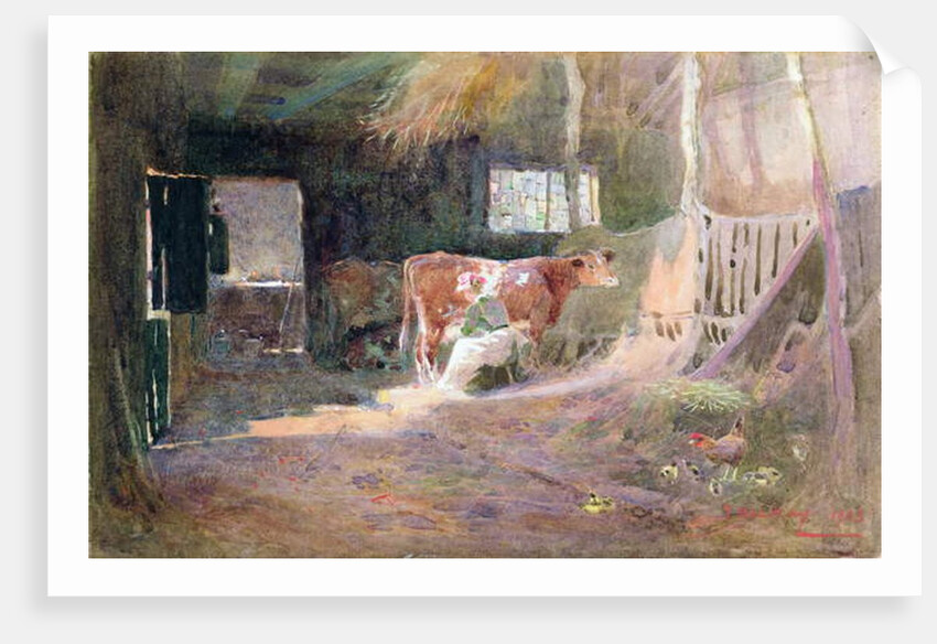 Milking Time by Thomas Mackay