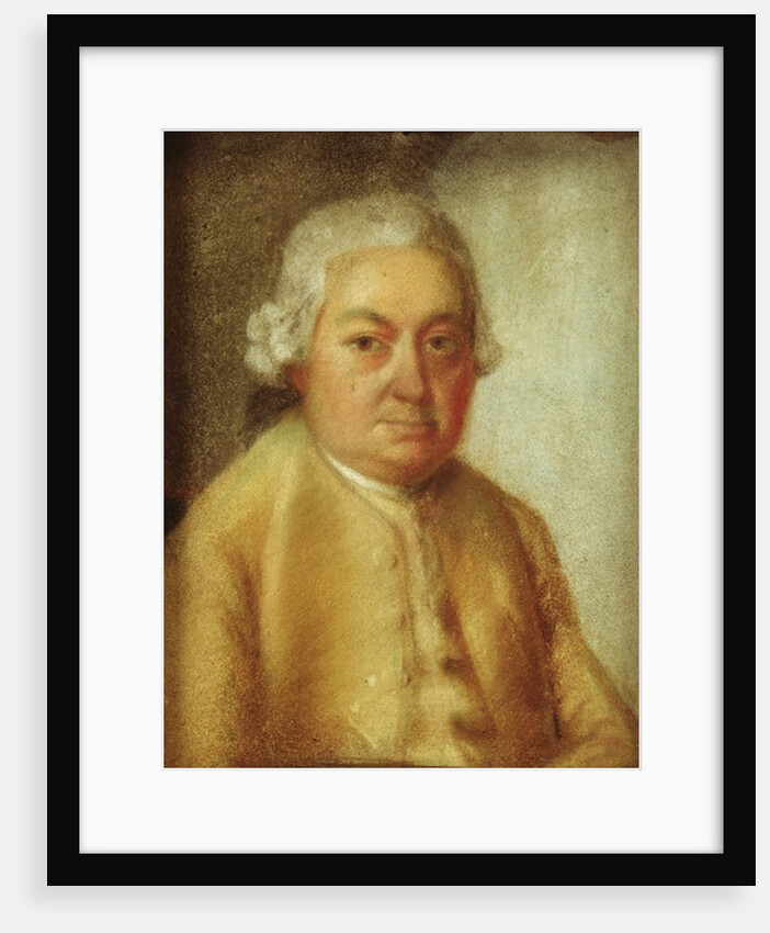 Portrait of Carl Philipp Emanuel Bach, c.1780 by Johann Philipp Bach