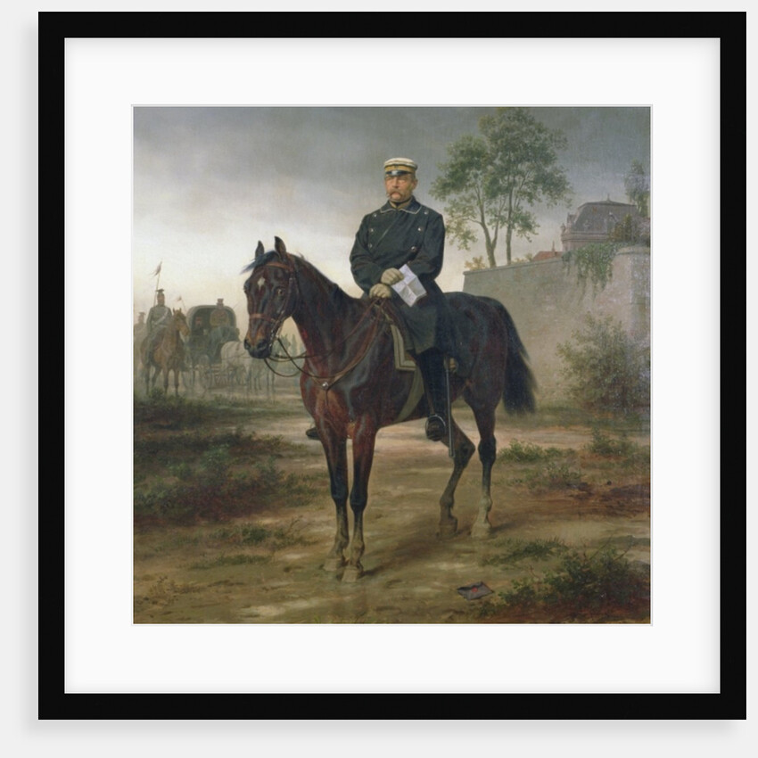 Bismarck before Paris, 1873 by Wilhelm Camphausen