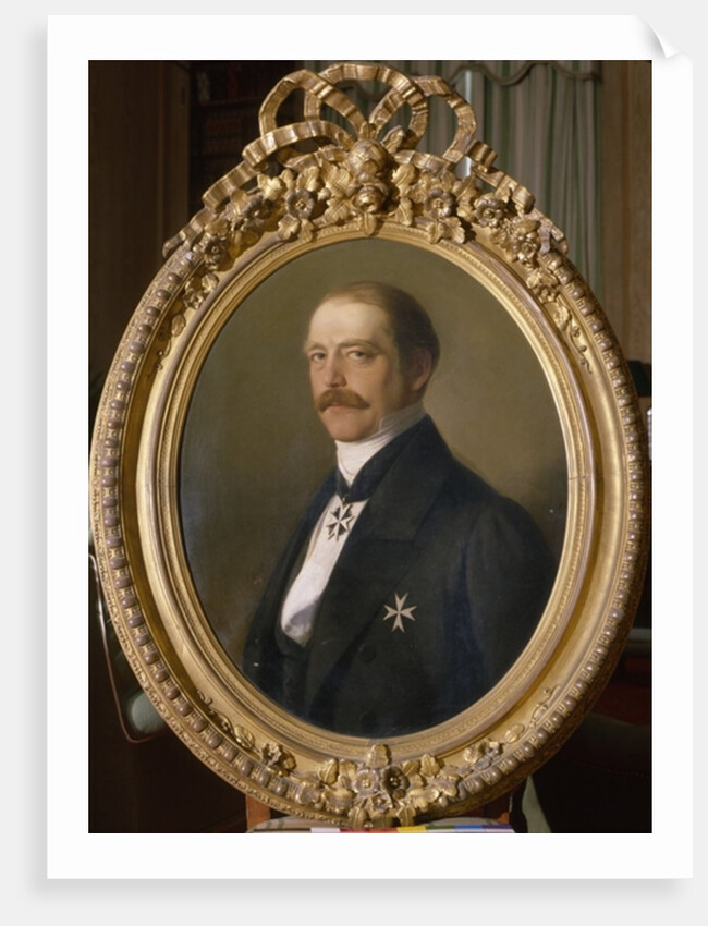 Otto von Bismarck as Prussia's Envoy to the Diet of the German Confederation in Frankfurt, 1855 by Jakob Becker