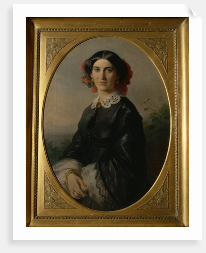 Princess Johanna von Bismarck, 1857 by Jakob Becker