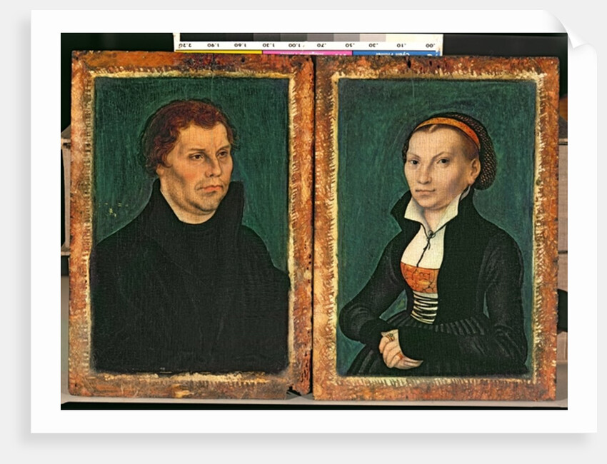 Martin Luther, Katharina von Bora, c.1526 by Lucas the Elder Cranach