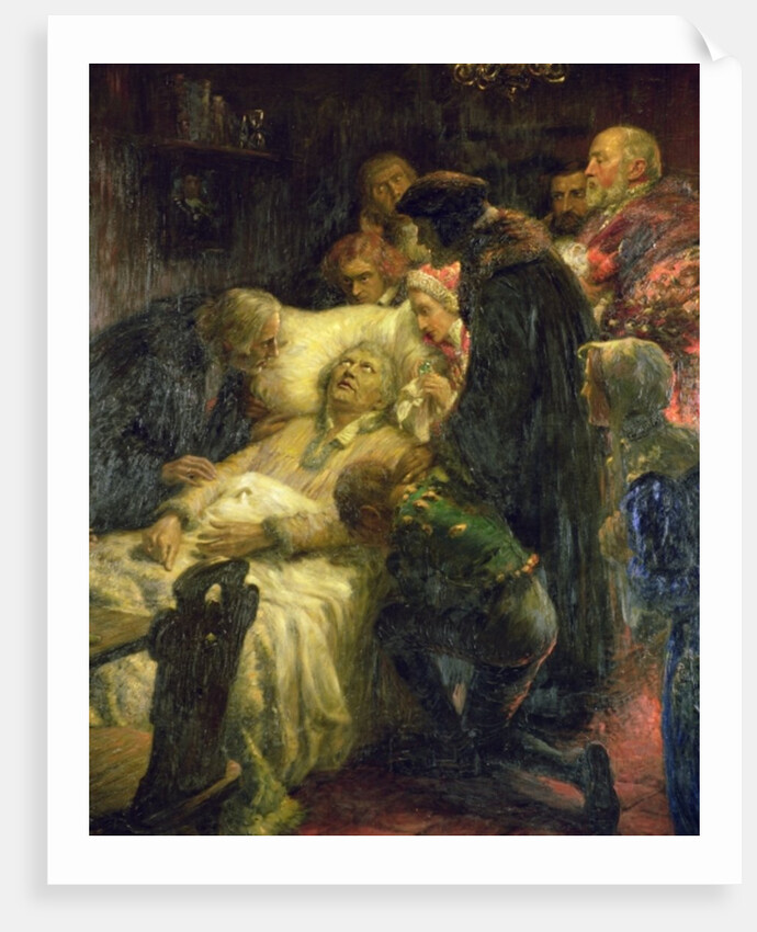 Luther's Last Confession, 1905 by William Friedrich Georg Pape