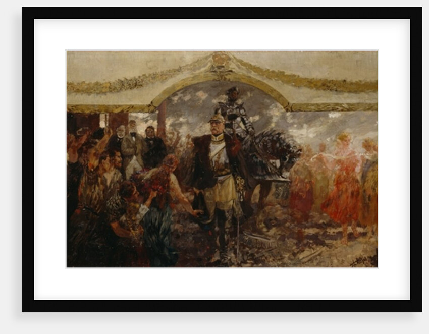 The People Render Homage to Bismarck, 1911 by Theodor Rocholl