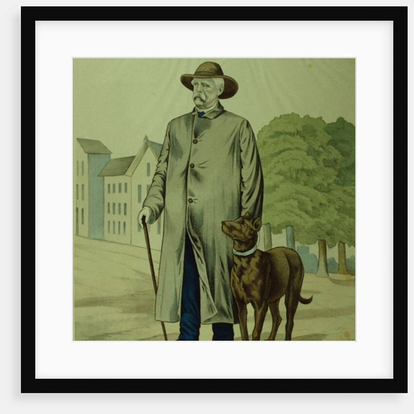 Prince Otto von Bismarck in Friedrichsruh by German School