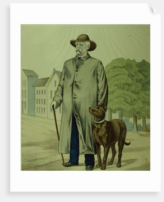 Prince Otto von Bismarck in Friedrichsruh by German School