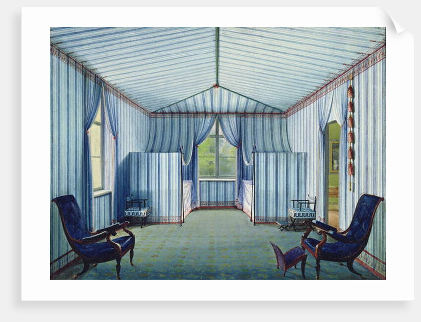 Tent Room, after 1830 by German School