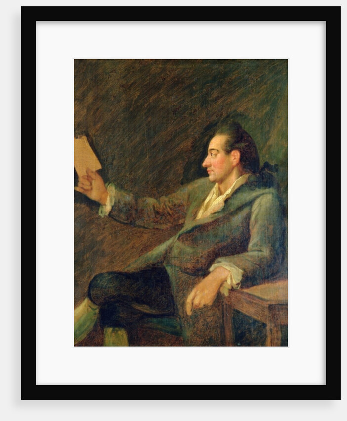 Johann Wolfgang von Goethe, 1775 by Georg Melchior Kraus