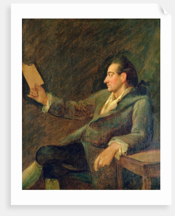 Johann Wolfgang von Goethe, 1775 by Georg Melchior Kraus