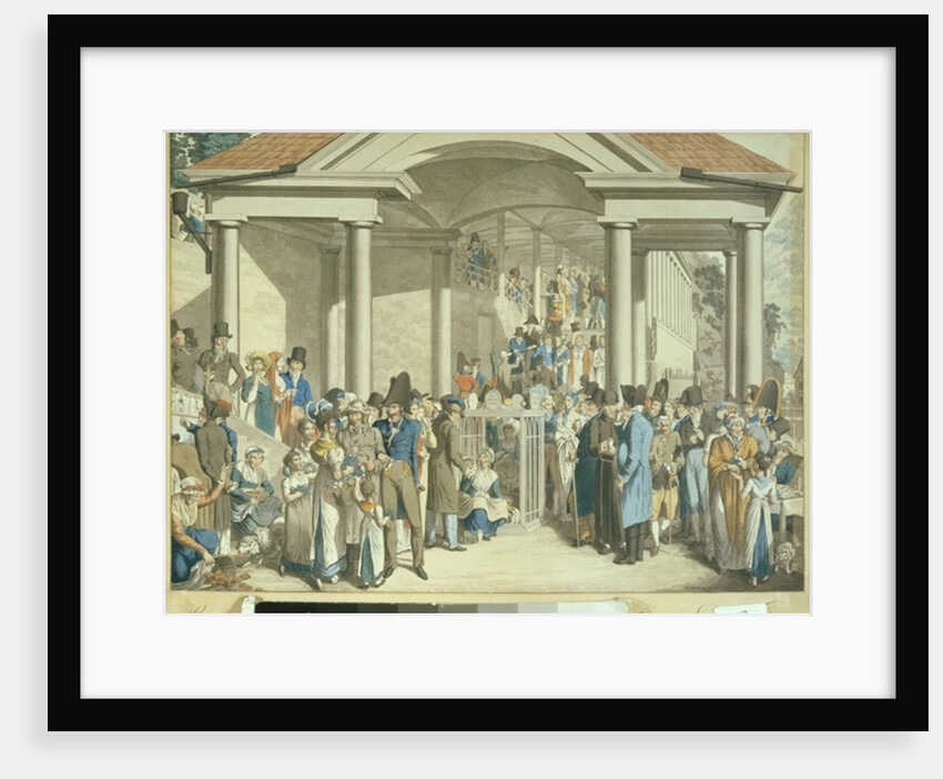 Health Community at the Karlsbader Fountain, 1810 by Georg Emanuel Opitz