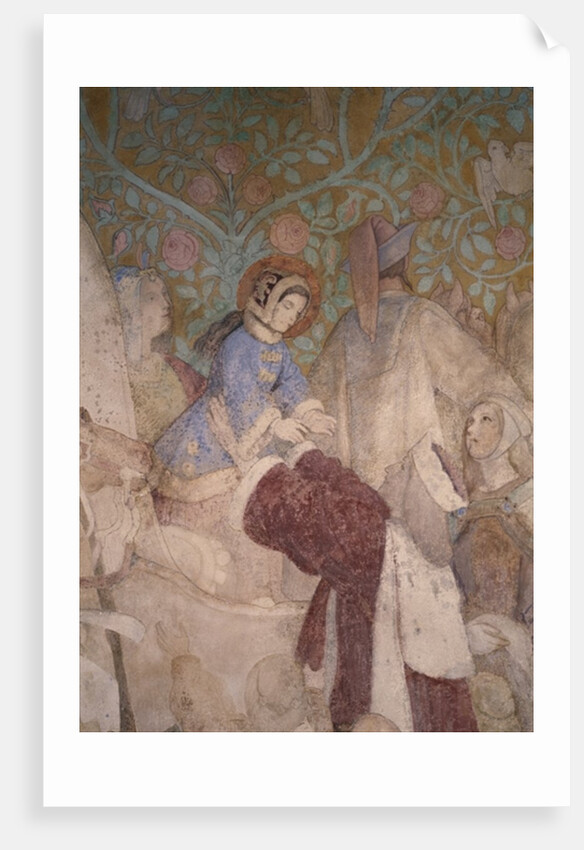 Arrival in Eisenach, c.1854/55 by Moritz Ludwig von Schwind