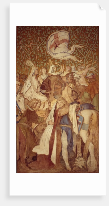 Fresco, Elisabeth-Galerie, Wartburg Castle, c.1845-55 by Moritz Ludwig von Schwind