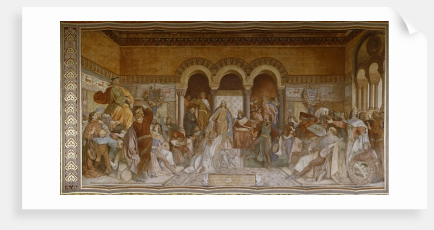 Der Saengerkrieg, c.1854-55 by Moritz Ludwig von Schwind