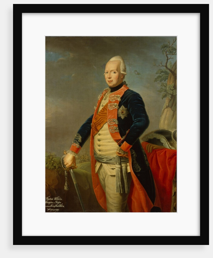 Frederick William II of Prussia, c.1770 by Johann Jacob Tischbein