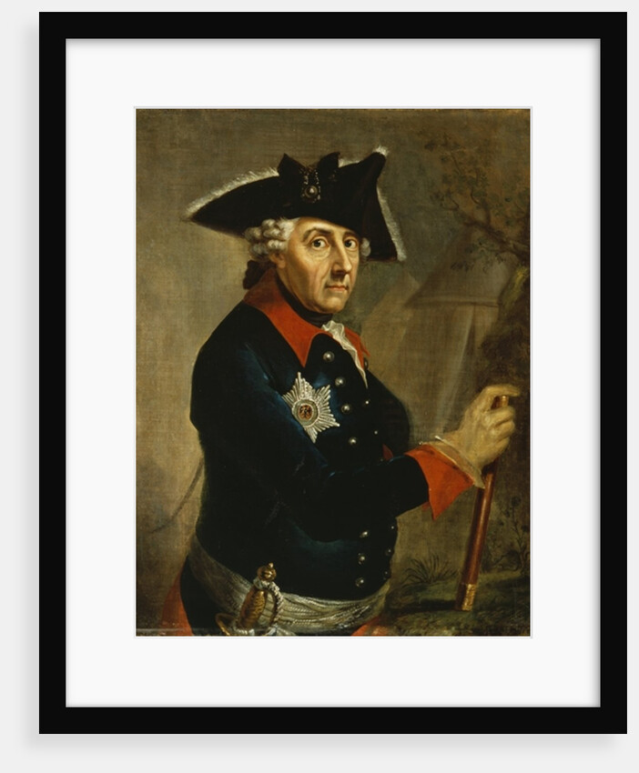 Frederick II the Great of Prussia, 1764 by Anton Graff