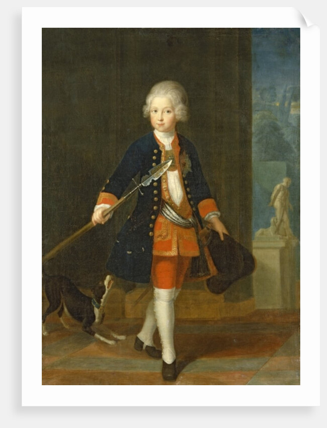 The Crown Prince Frederick II in his Corps de Cadets by Antoine Pesne