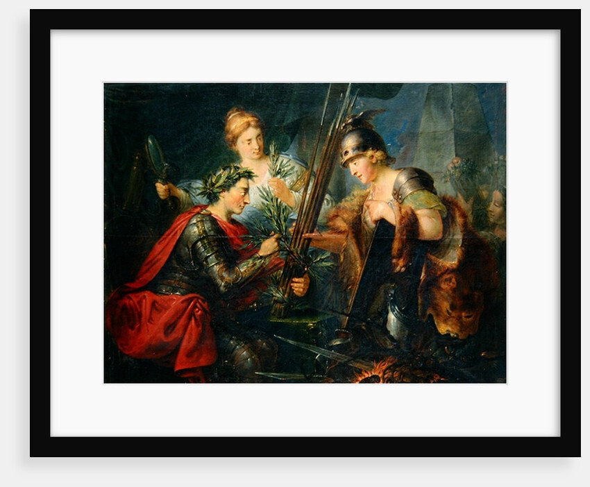 Frederick the Great creating the League of Princes by Christian Bernhard Rode