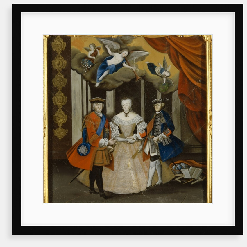 Dresden Peace Allegory, 1745 by German School