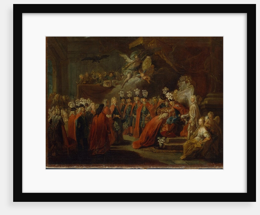 Founding of the Order of the Black Eagle by Antoine Pesne