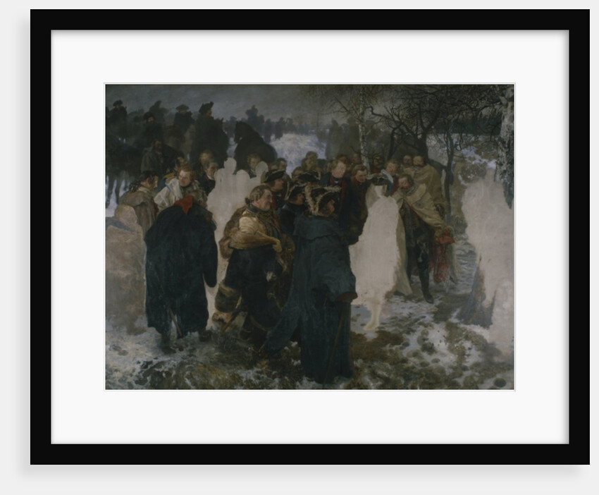 Speech before the Battle of Leuthen, 1858 by Adolph Friedrich Erdmann von Menzel