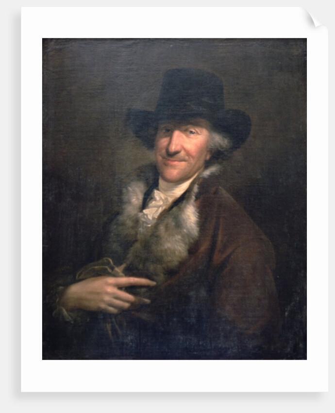 Wilhelm Friedemann Bach, c.1760 by Wilhelm Weitsch